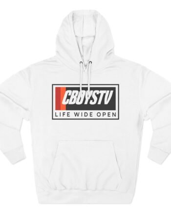 Cboystv Equipped Three-Panel Fleece Hoodie