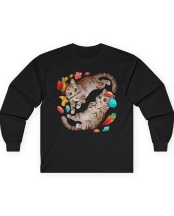 Goodtimeswithscar Scarverse Kitties Unisex Ultra Cotton Long Sleeve Tee