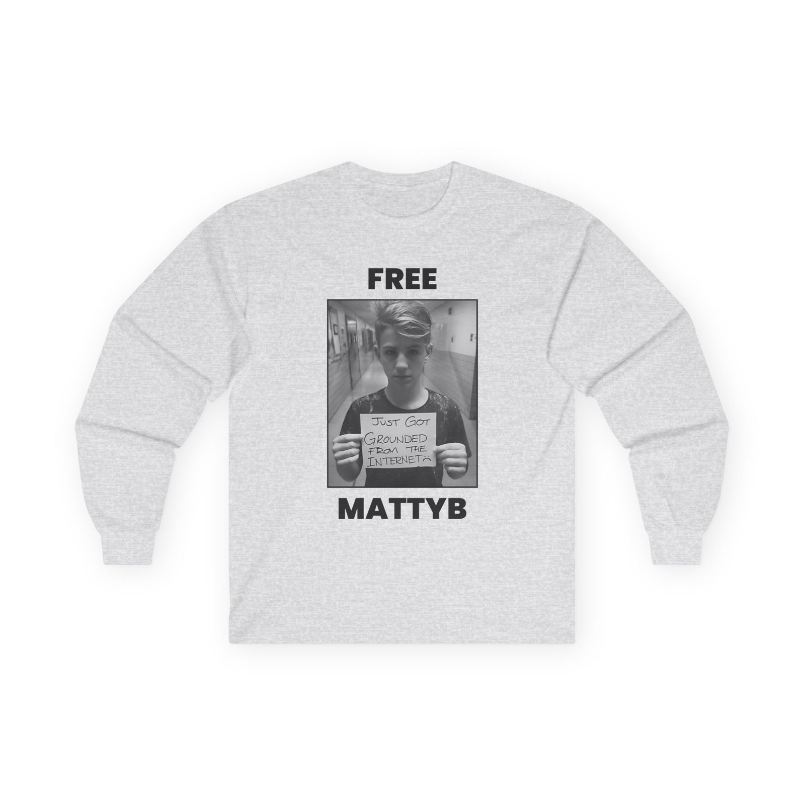 Mattyb Unisex Ultra Cotton Long Sleeve Tee