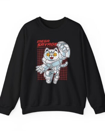 Popularmmos Mega Savage Unisex Heavy Blend™ Crewneck Sweatshirt