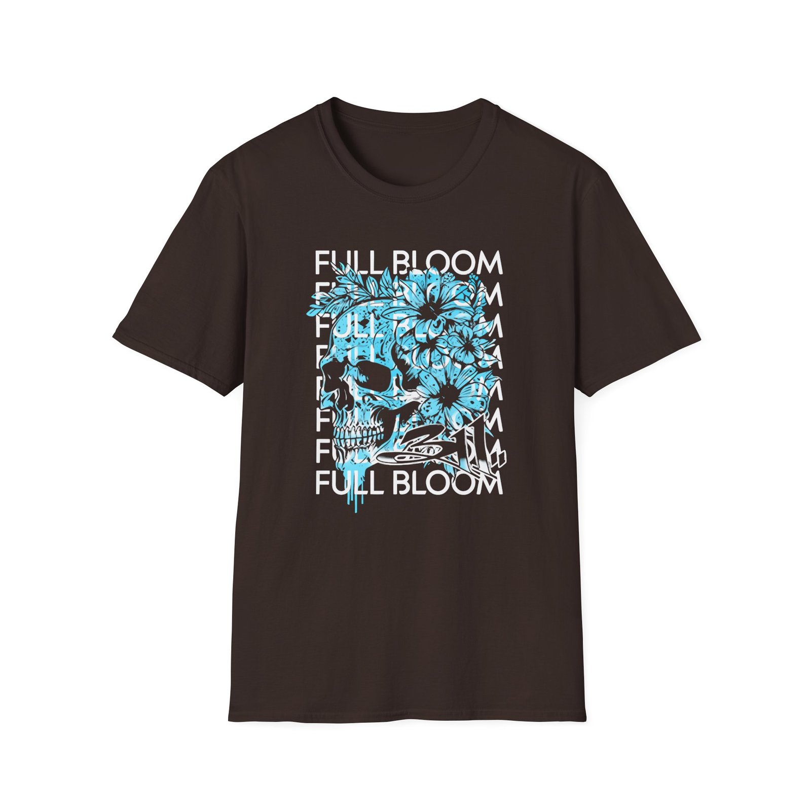 113 Full Bloom Repeat Unisex Softstyle T-Shirt