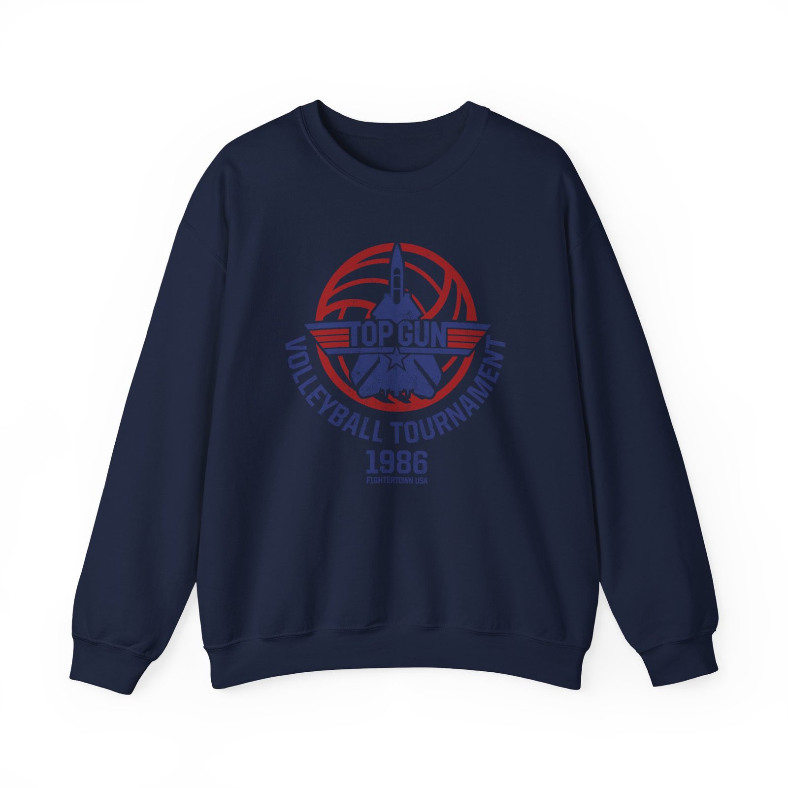 Top Gun Volleyball Tournament Unisex Heavy Blend™ Crewneck Sweatshirt