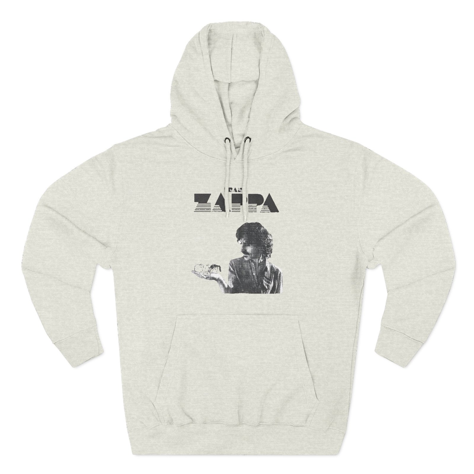 Frank Zappa Barking Pumpkin Record Three-Panel Fleece Hoodie