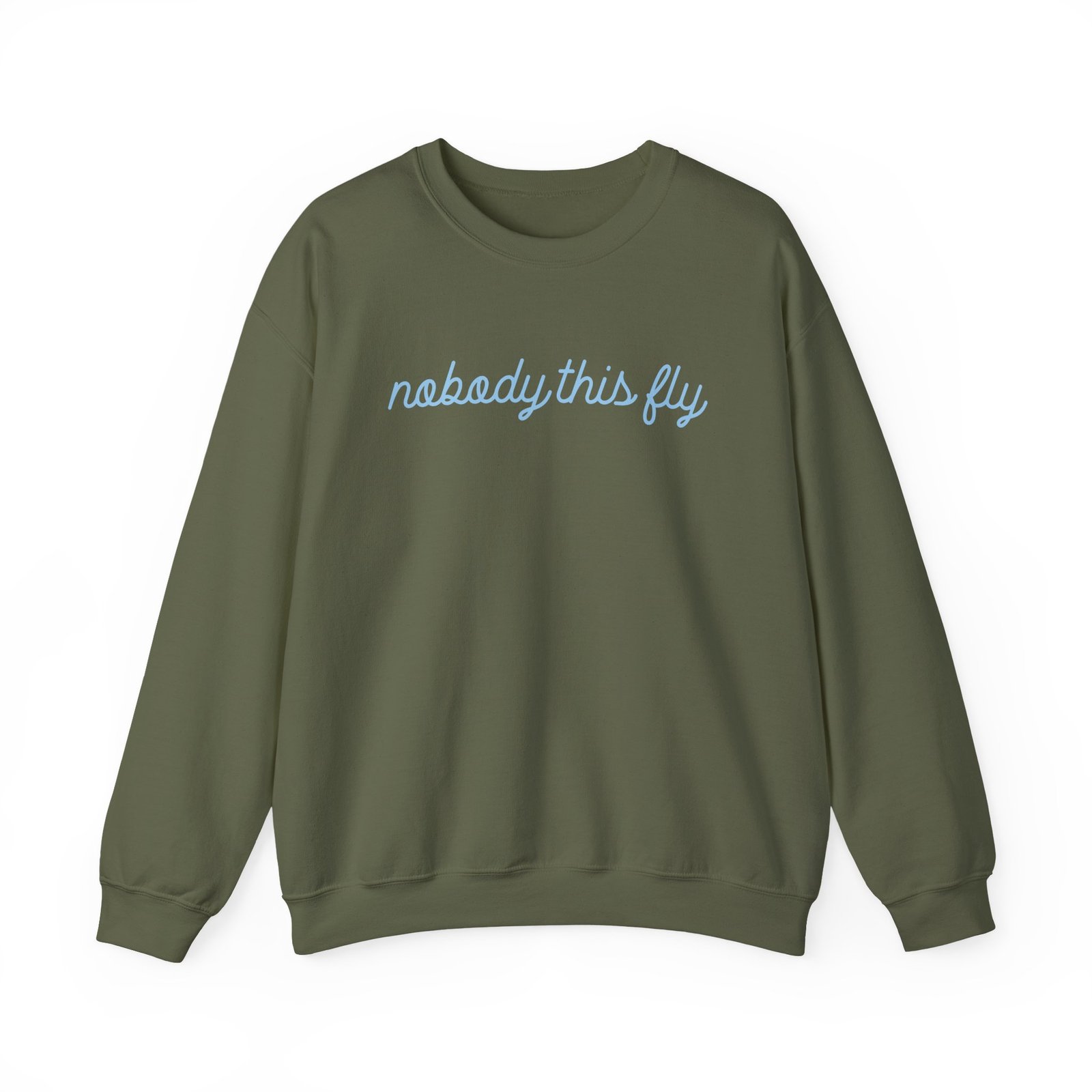 Baby Ariel Nobody This Fly Unisex Heavy Blend™ Crewneck Sweatshirt