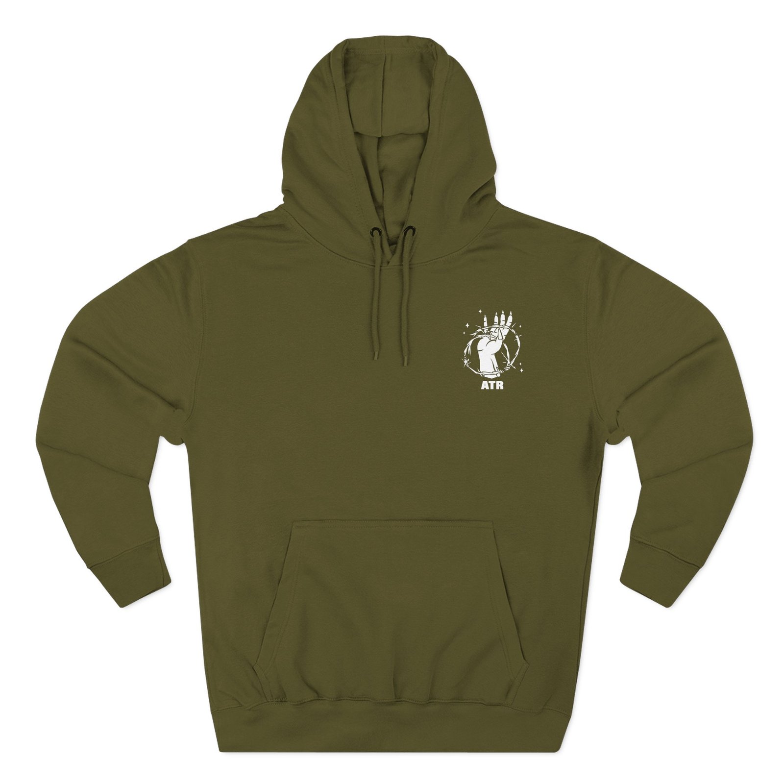 All That Remains Barbed Wire Three-Panel Fleece Hoodie