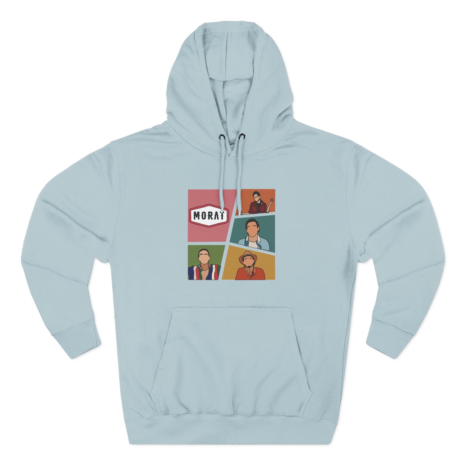 Morat Three-Panel Fleece Hoodie