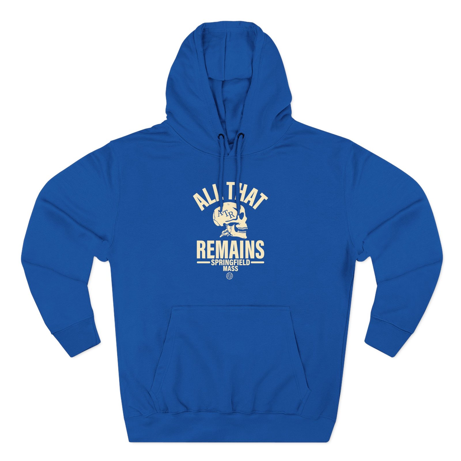 All That Remains Springfield Skull Three-Panel Fleece Hoodie