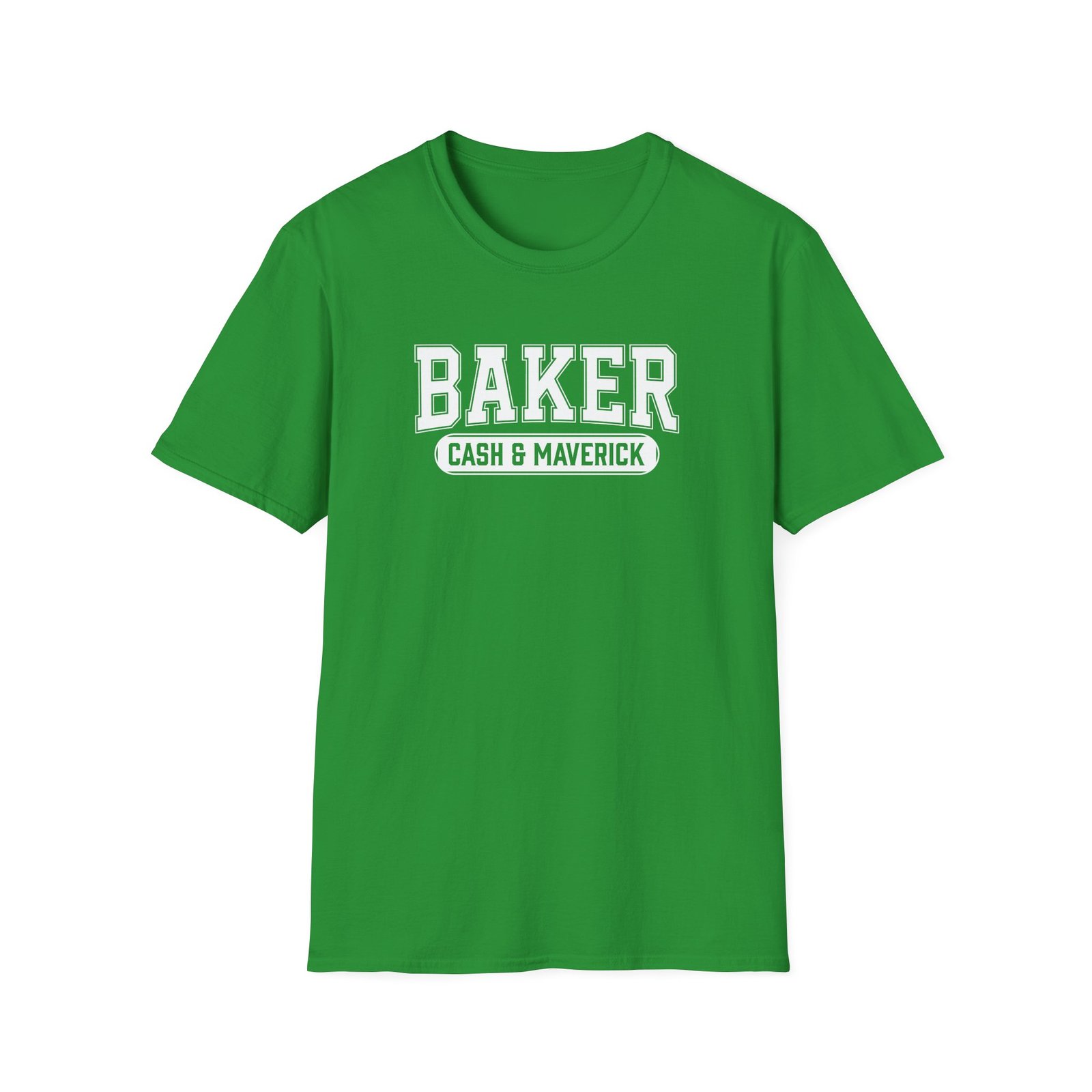 Cash and Maverick Baker Unisex Softstyle T-Shirt