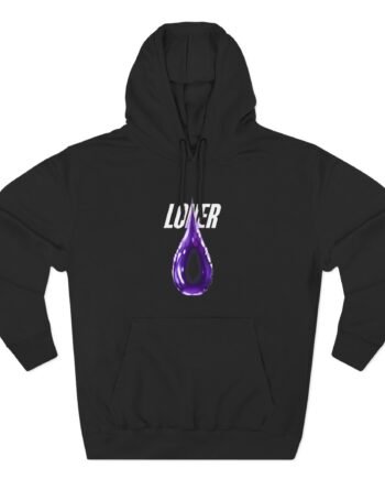 Dave Psycho Loner Three-Panel Fleece Hoodie