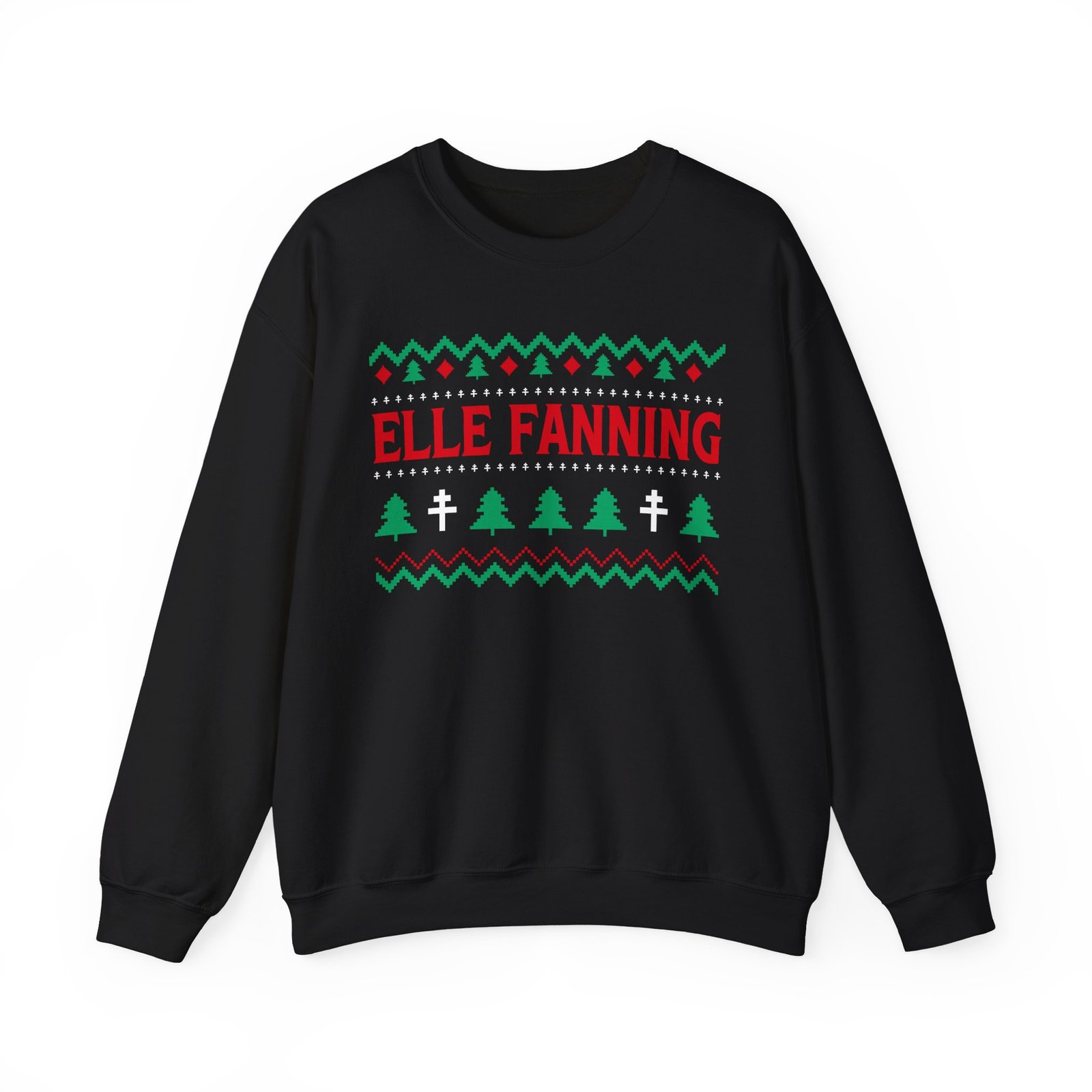 Elle Fanning Unisex Heavy Blend™ Crewneck Sweatshirt