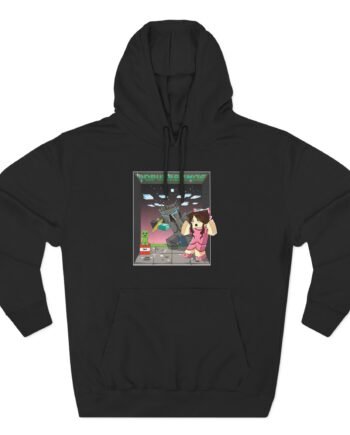 Popularmmos Three-Panel Fleece Hoodie