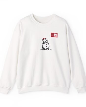 Quackity Snowman Unisex Heavy Blend™ Crewneck Sweatshirt