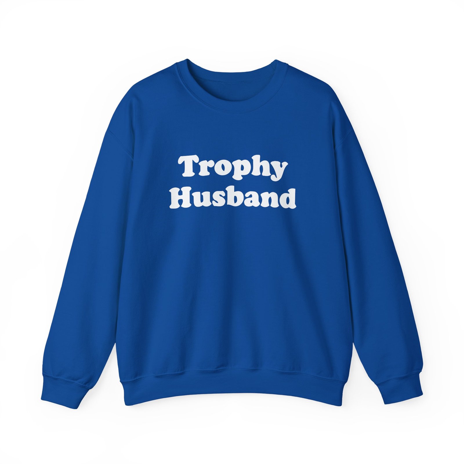 Billzo Trophy Husband Unisex Heavy Blend™ Crewneck Sweatshirt
