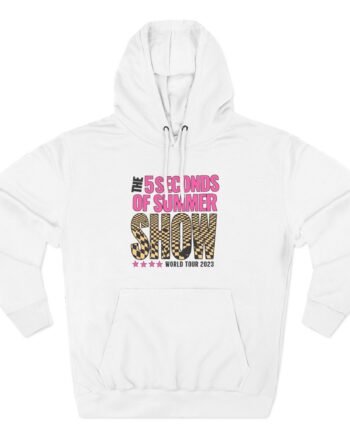 5sos Tour Three-Panel Fleece Hoodie