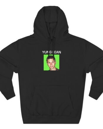 Yung Lean Three-Panel Fleece Hoodie