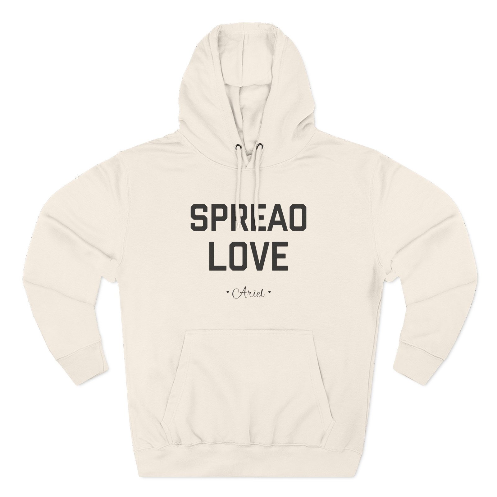 Baby Ariel Spread Love Three-Panel Fleece Hoodie