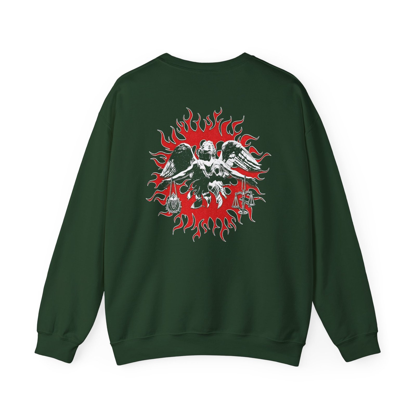 Guilt Trip Tribal Angel Unisex Heavy Blend™ Crewneck Sweatshirt