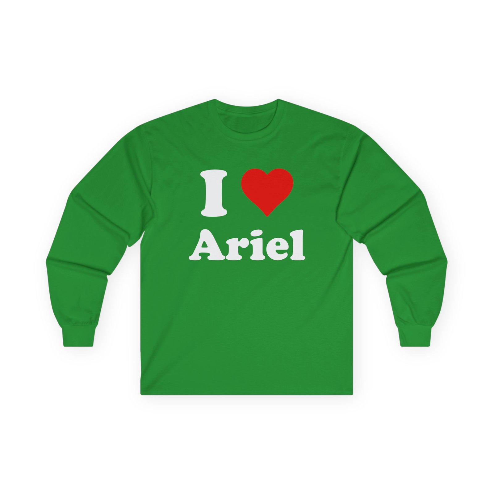 Baby Ariel I Love Ariel Unisex Ultra Cotton Long Sleeve Tee
