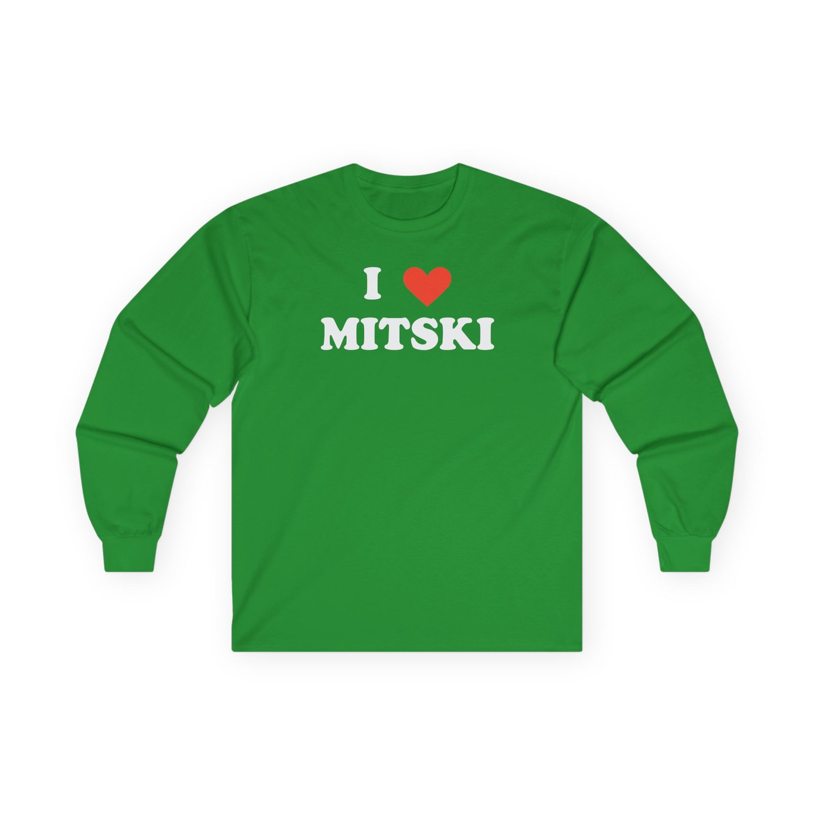 I Love Mitski Unisex Ultra Cotton Long Sleeve Tee