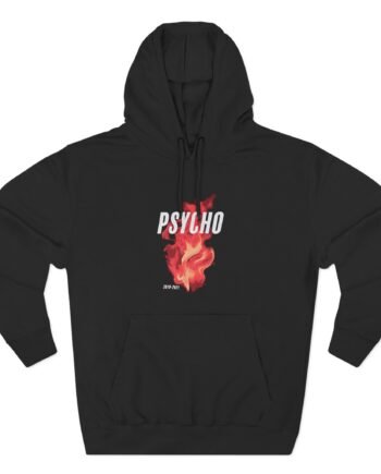 Dave Psycho Three-Panel Fleece Hoodie