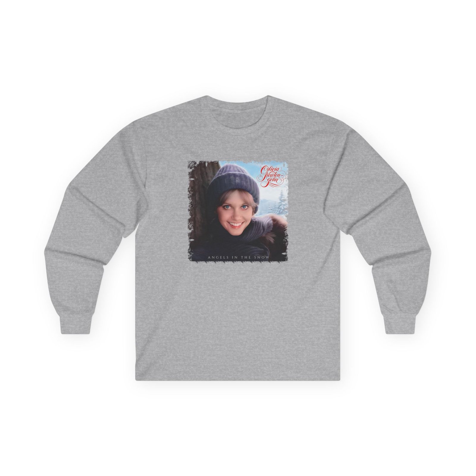 Olivia Newton John Angels in the Snow Unisex Ultra Cotton Long Sleeve Tee