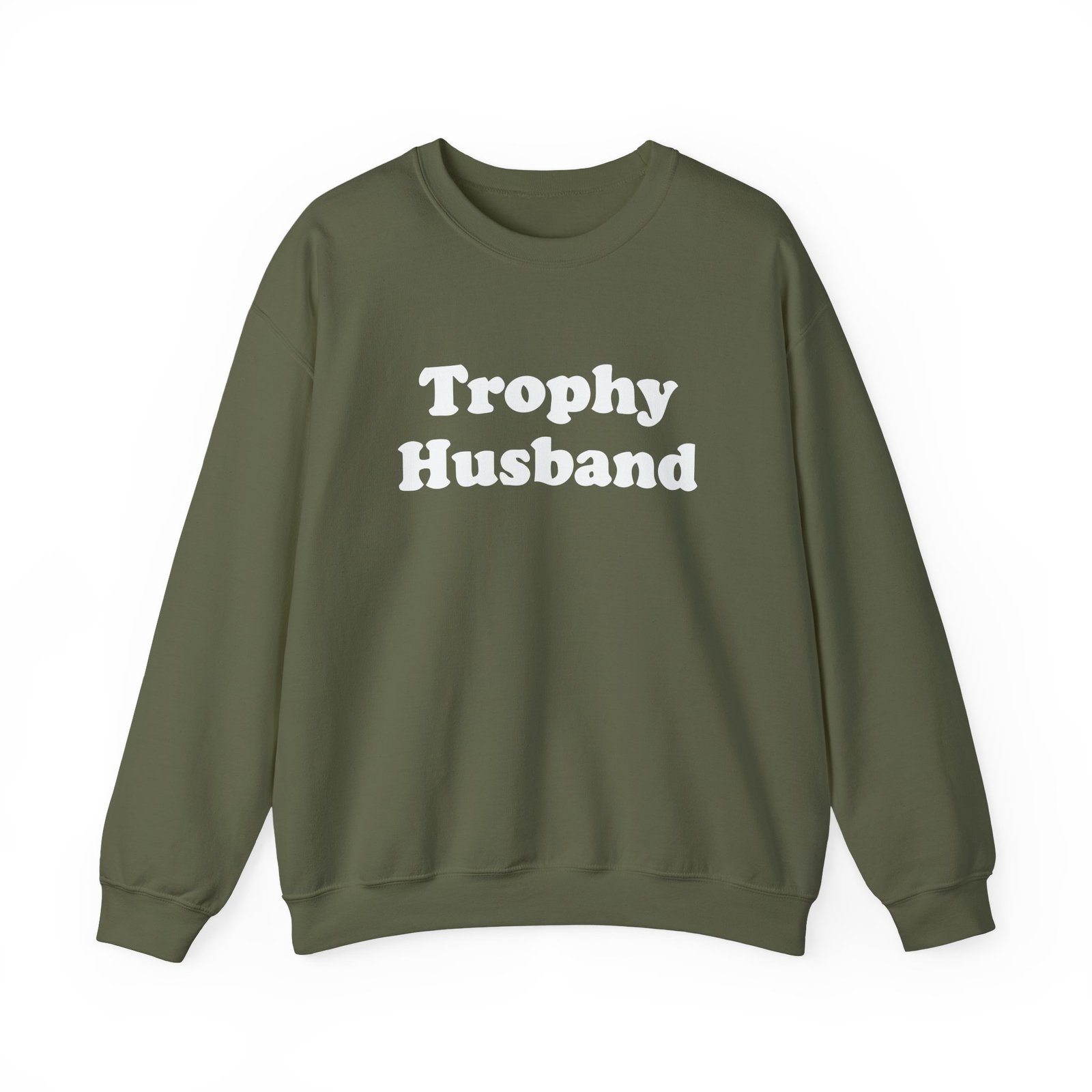 Billzo Trophy Husband Unisex Heavy Blend™ Crewneck Sweatshirt
