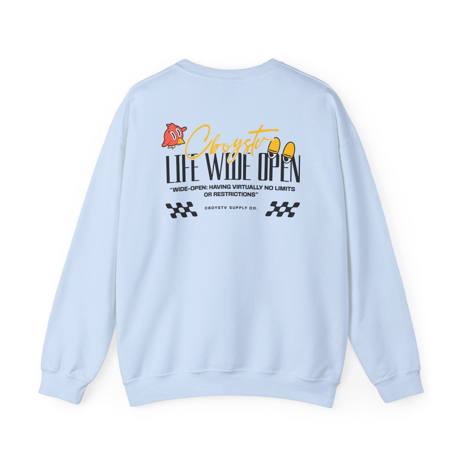 Cboystv Limitless Unisex Heavy Blend™ Crewneck Sweatshirt