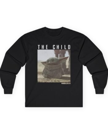 Moistcr1tikal The Child Mandalorian Unisex Ultra Cotton Long Sleeve Tee