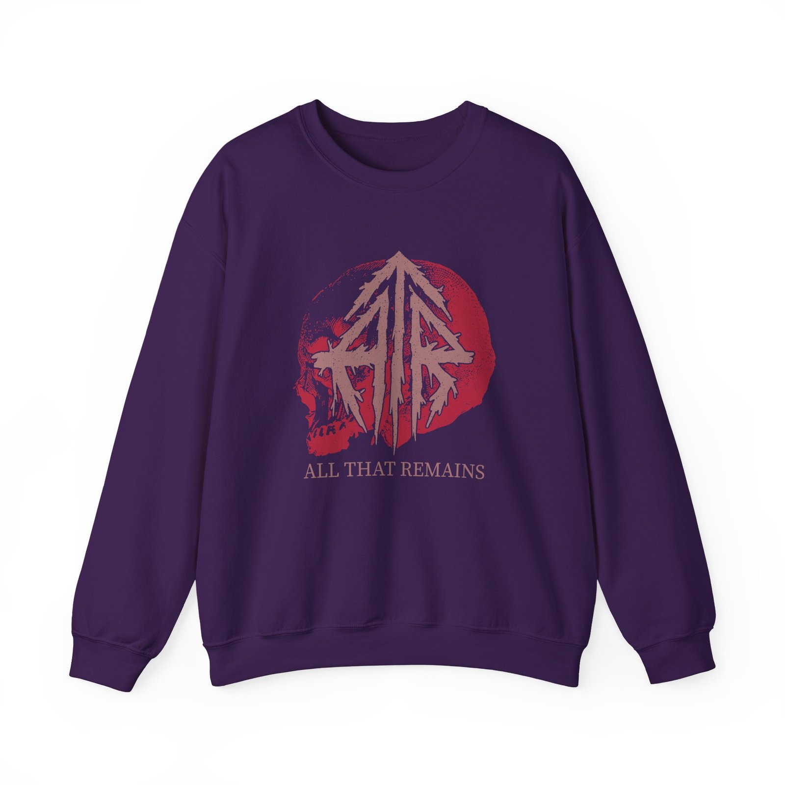 All That Remains Skull Unisex Heavy Blend™ Crewneck Sweatshirt