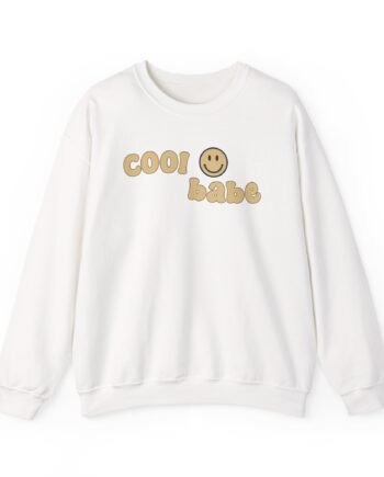 Karrie Locher Cool Babe Unisex Heavy Blend™ Crewneck Sweatshirt