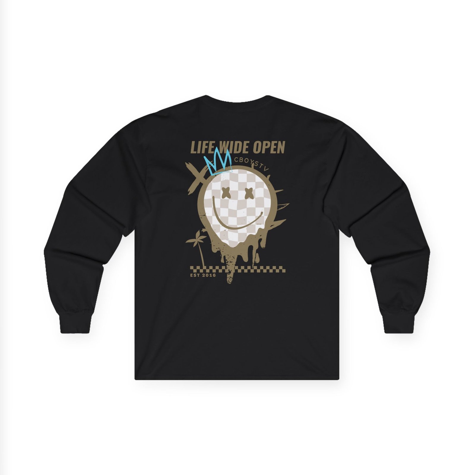 Cboystv Tan Rockstar Unisex Ultra Cotton Long Sleeve Tee