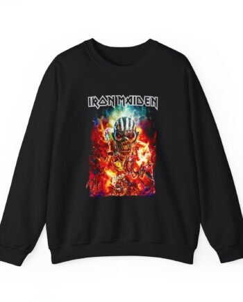 Iron Maiden The Book Of Souls 10 Year Anniversary Unisex Heavy Blend™ Crewneck Sweatshirt