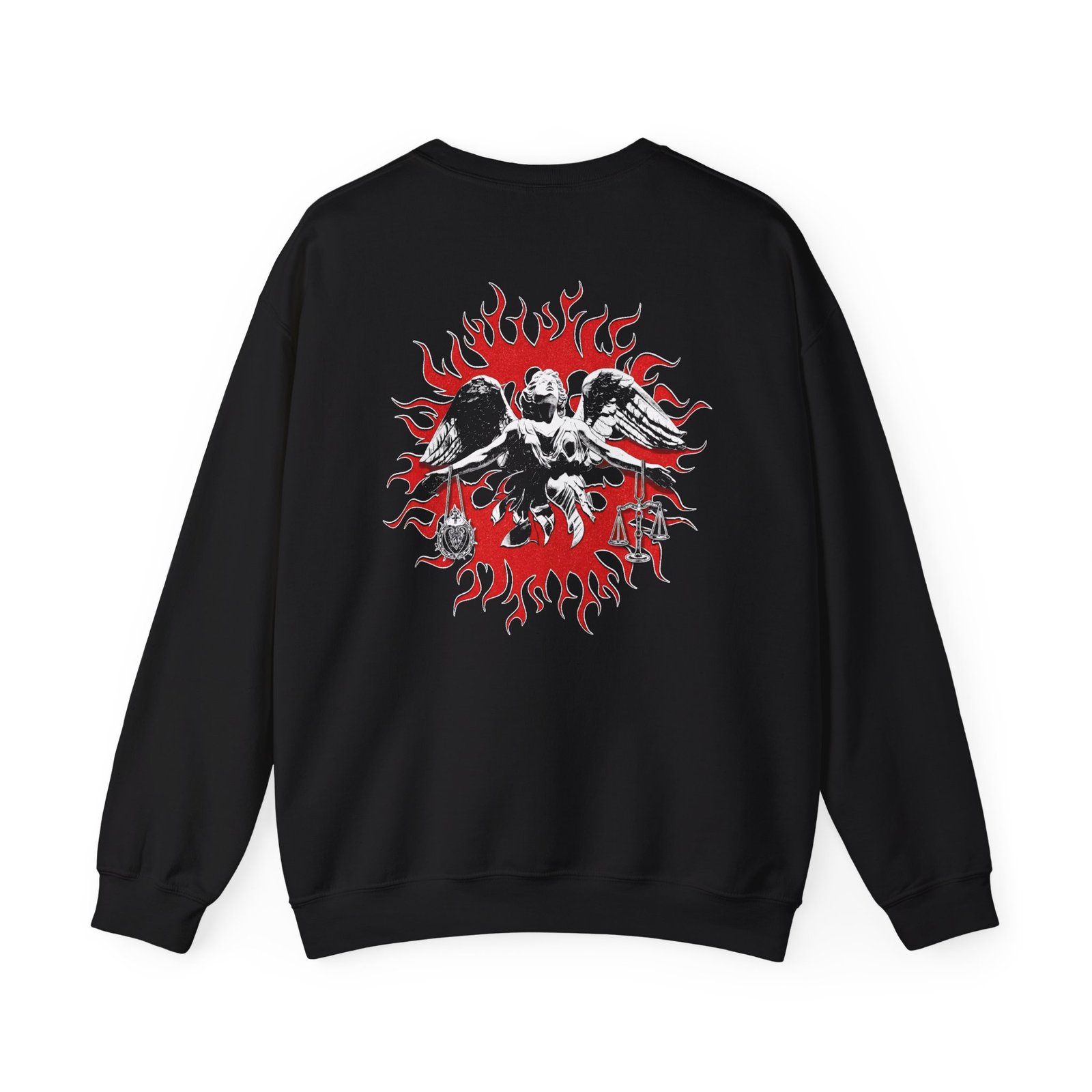 Guilt Trip Tribal Angel Unisex Heavy Blend™ Crewneck Sweatshirt