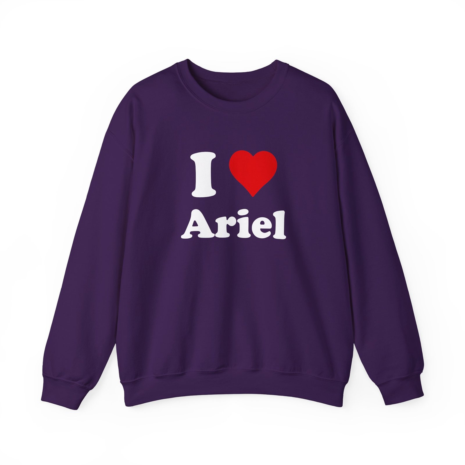 Baby Ariel I Love Ariel Unisex Heavy Blend™ Crewneck Sweatshirt