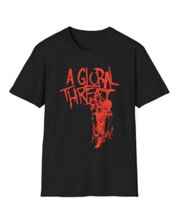 No Time A Global Threat Unisex Softstyle T-Shirt