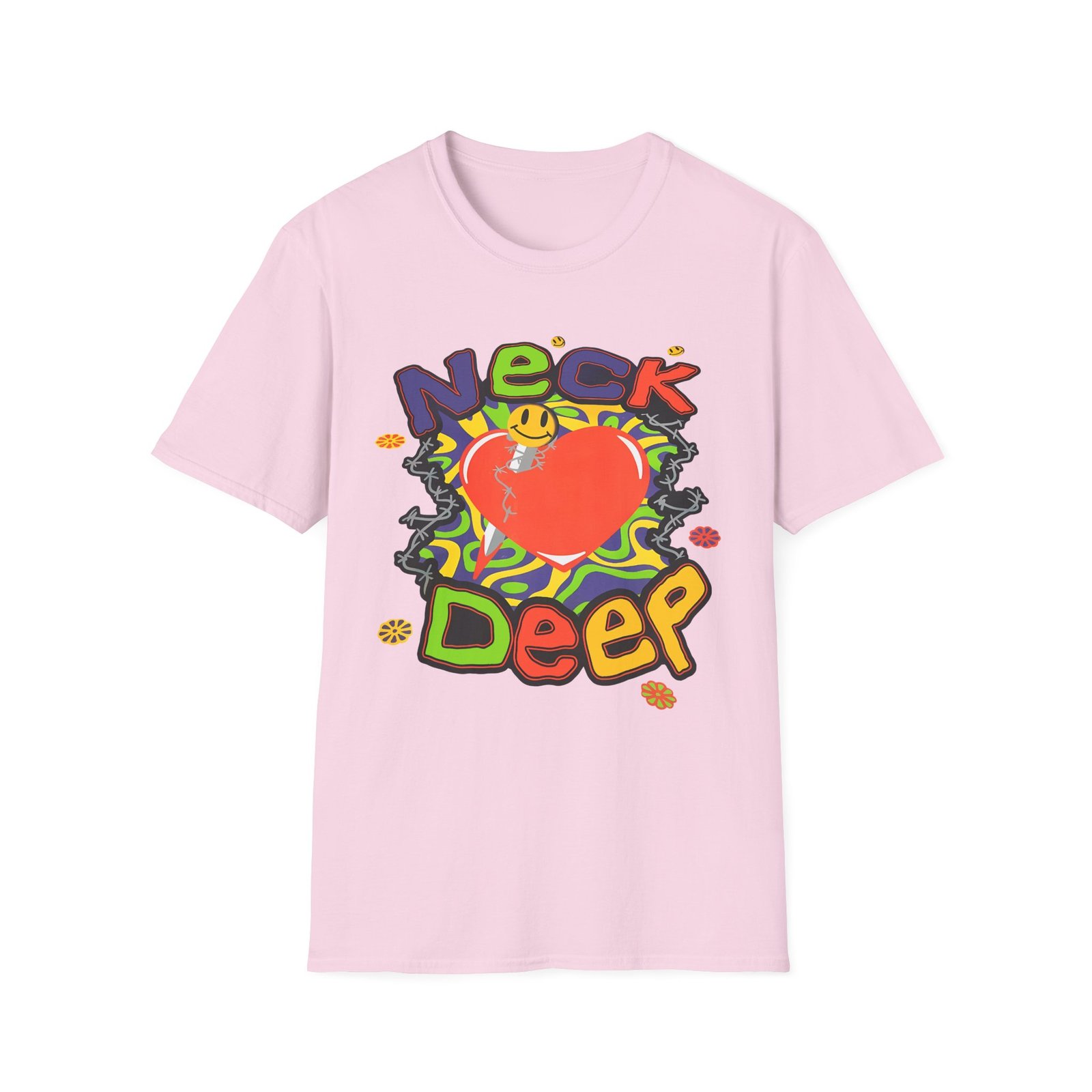 Neck Deep Love Unisex Softstyle T-Shirt