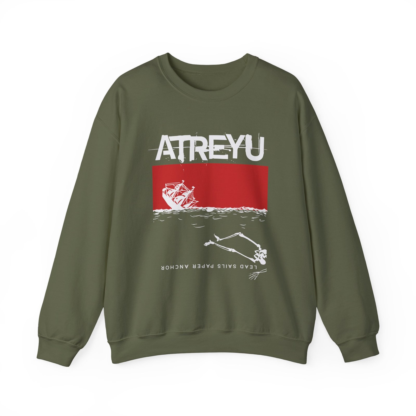 Atreyu Lead Sails and Paper Anchors Unisex Heavy Blend™ Crewneck Sweatshirt