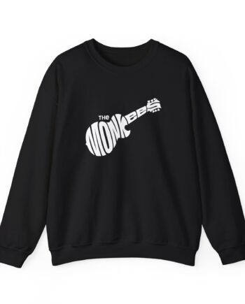 The Monkees Guitar Logo Unisex Heavy Blend™ Crewneck Sweatshirt