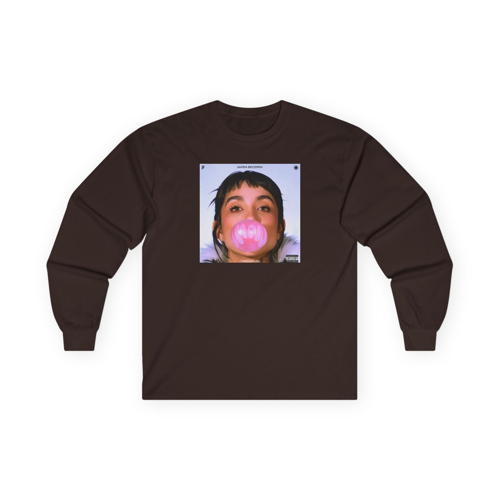 Maria Becerra Remera Two of Us Unisex Ultra Cotton Long Sleeve Tee