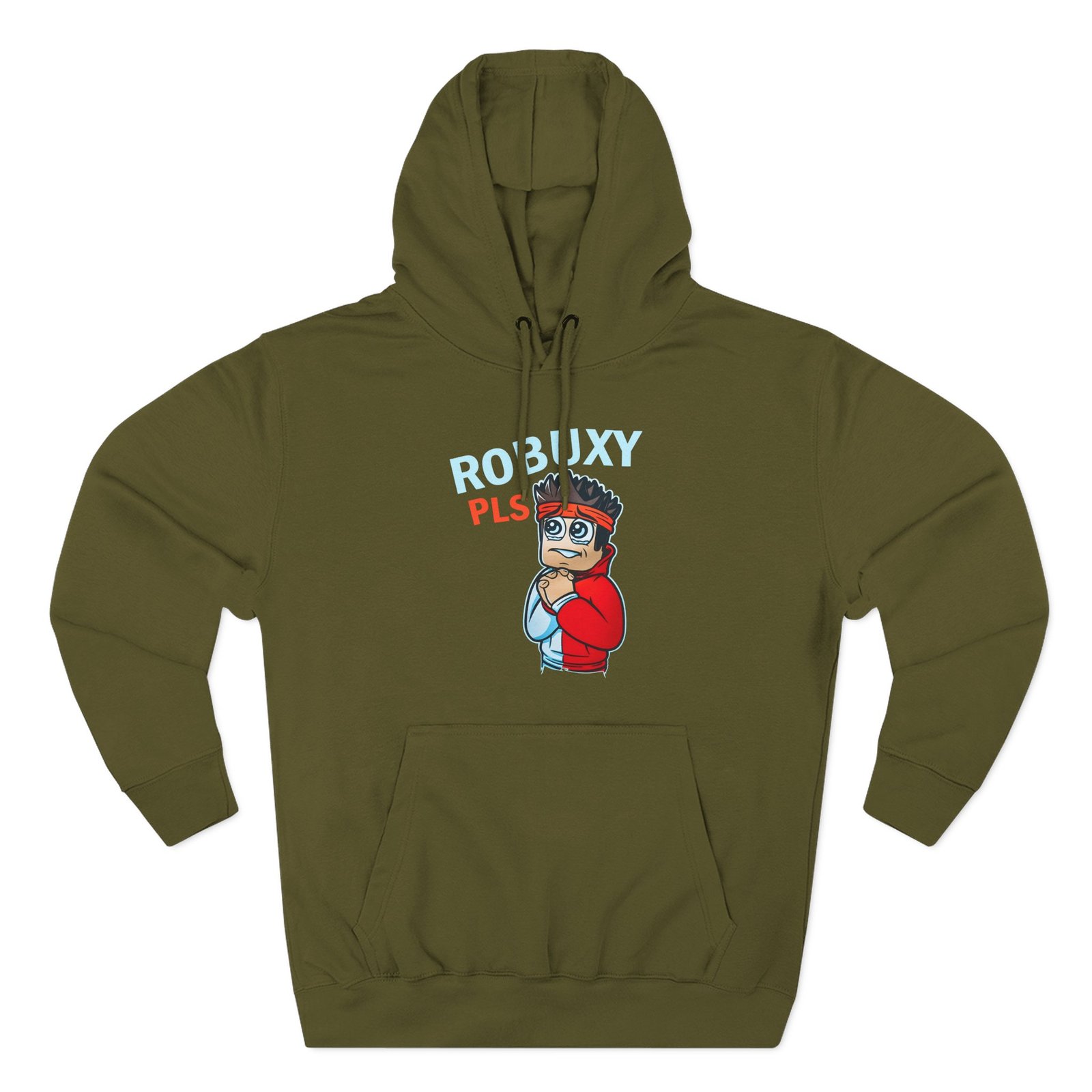 Housebox Robuxy Pls Three-Panel Fleece Hoodie