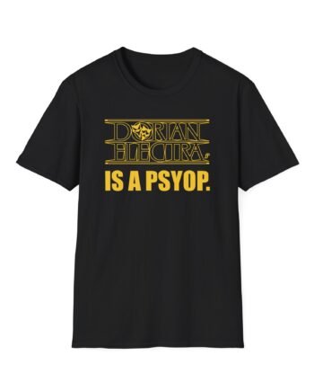 Dorian Electra is a Psyop Unisex Softstyle T-Shirt