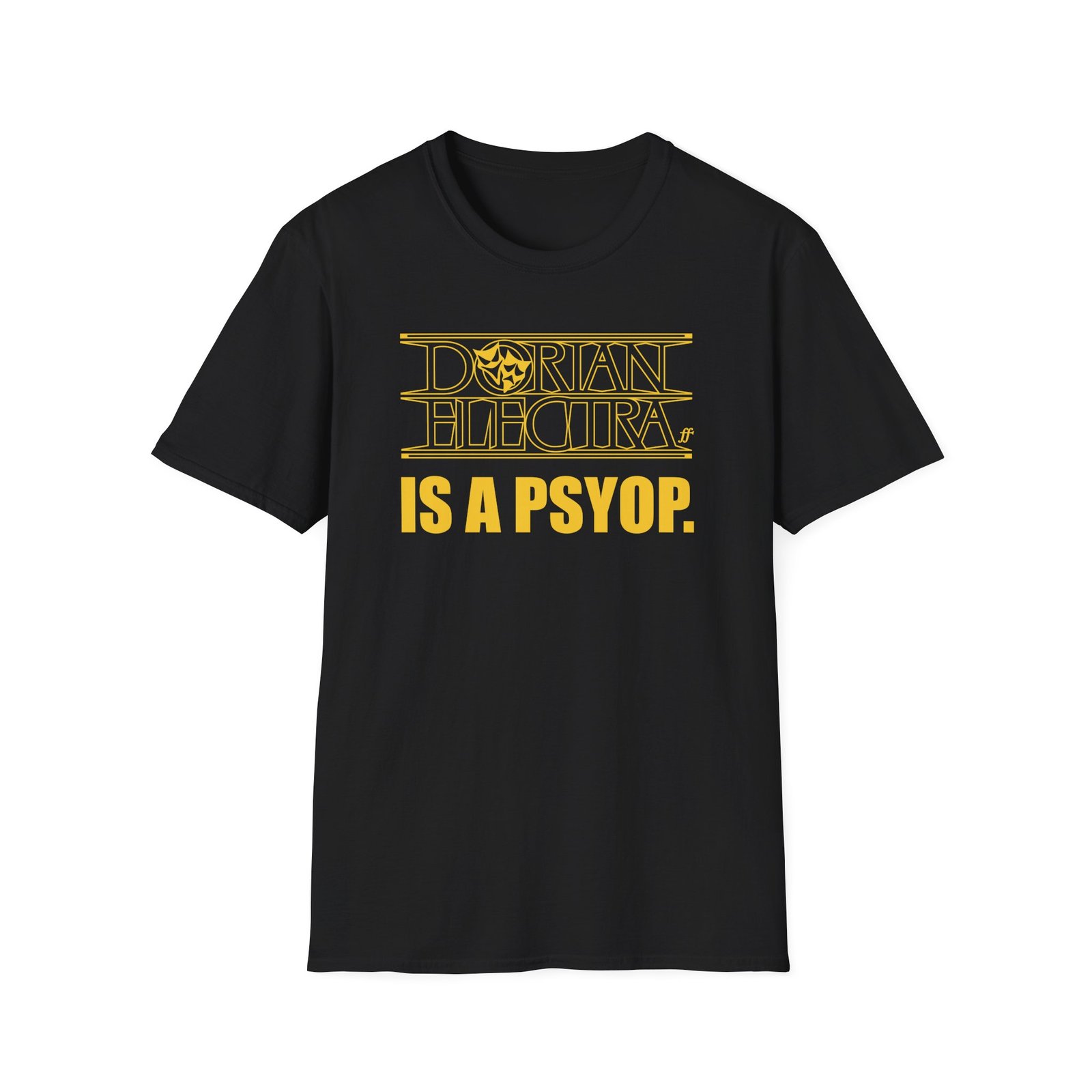 Dorian Electra is a Psyop Unisex Softstyle T-Shirt