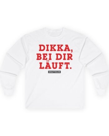 Kraftklub Dikka Unisex Ultra Cotton Long Sleeve Tee