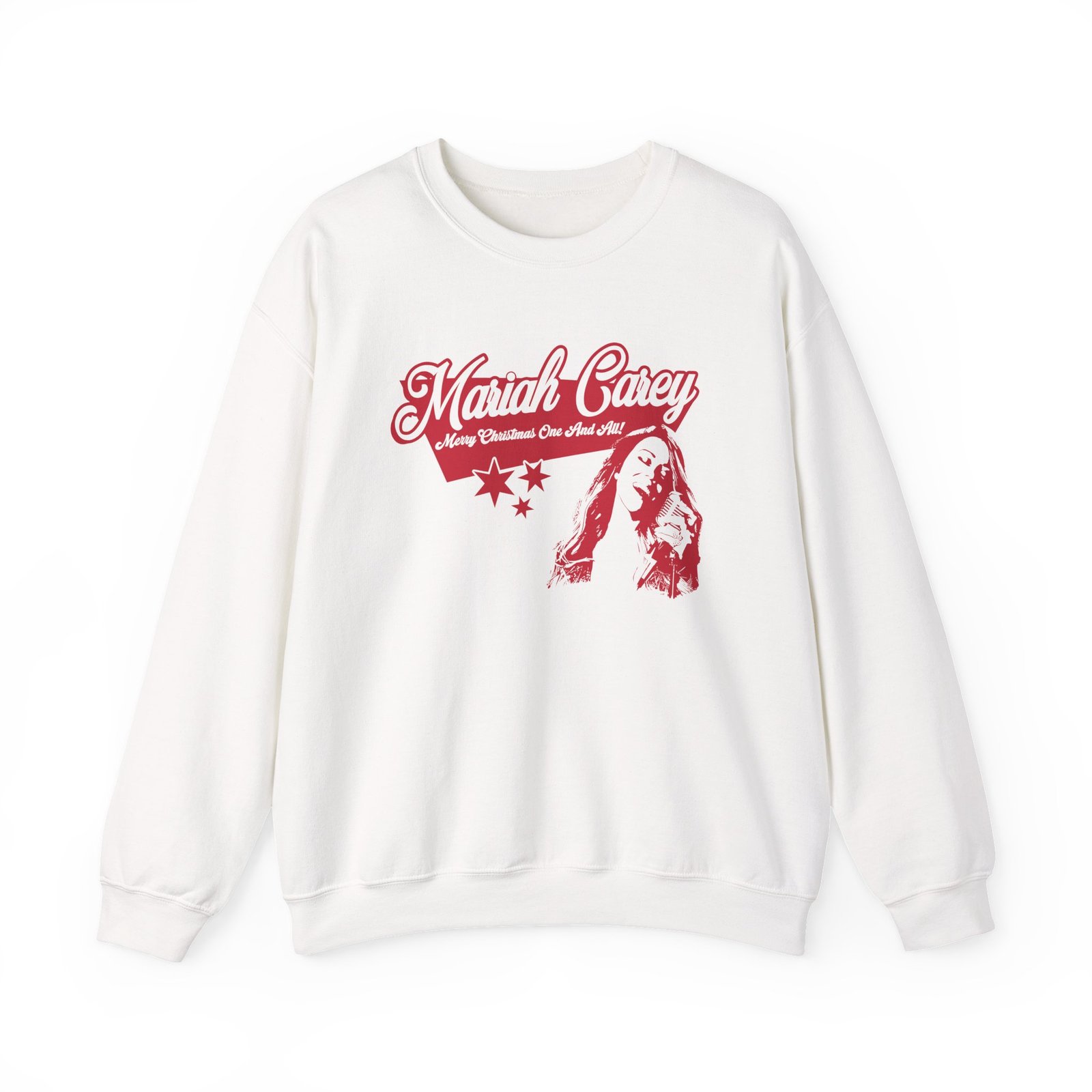 Mariah Carey Christmass Unisex Heavy Blend™ Crewneck Sweatshirt