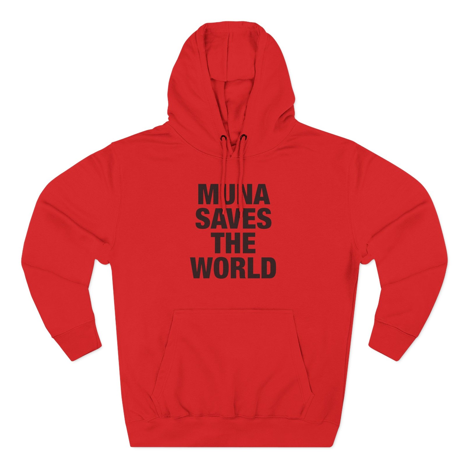 Muna Saves the World Three-Panel Fleece Hoodie