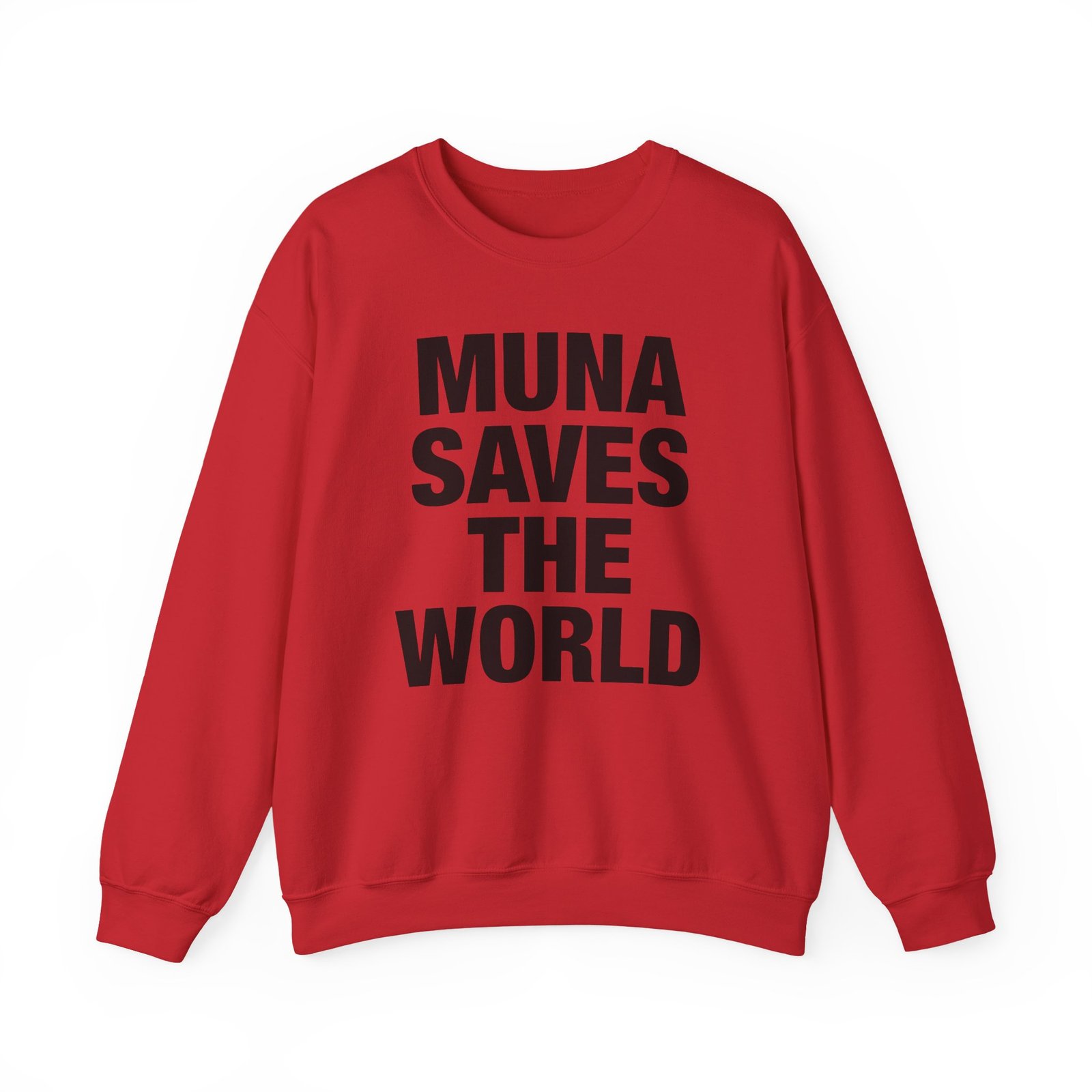 Muna Saves the World Unisex Heavy Blend™ Crewneck Sweatshirt
