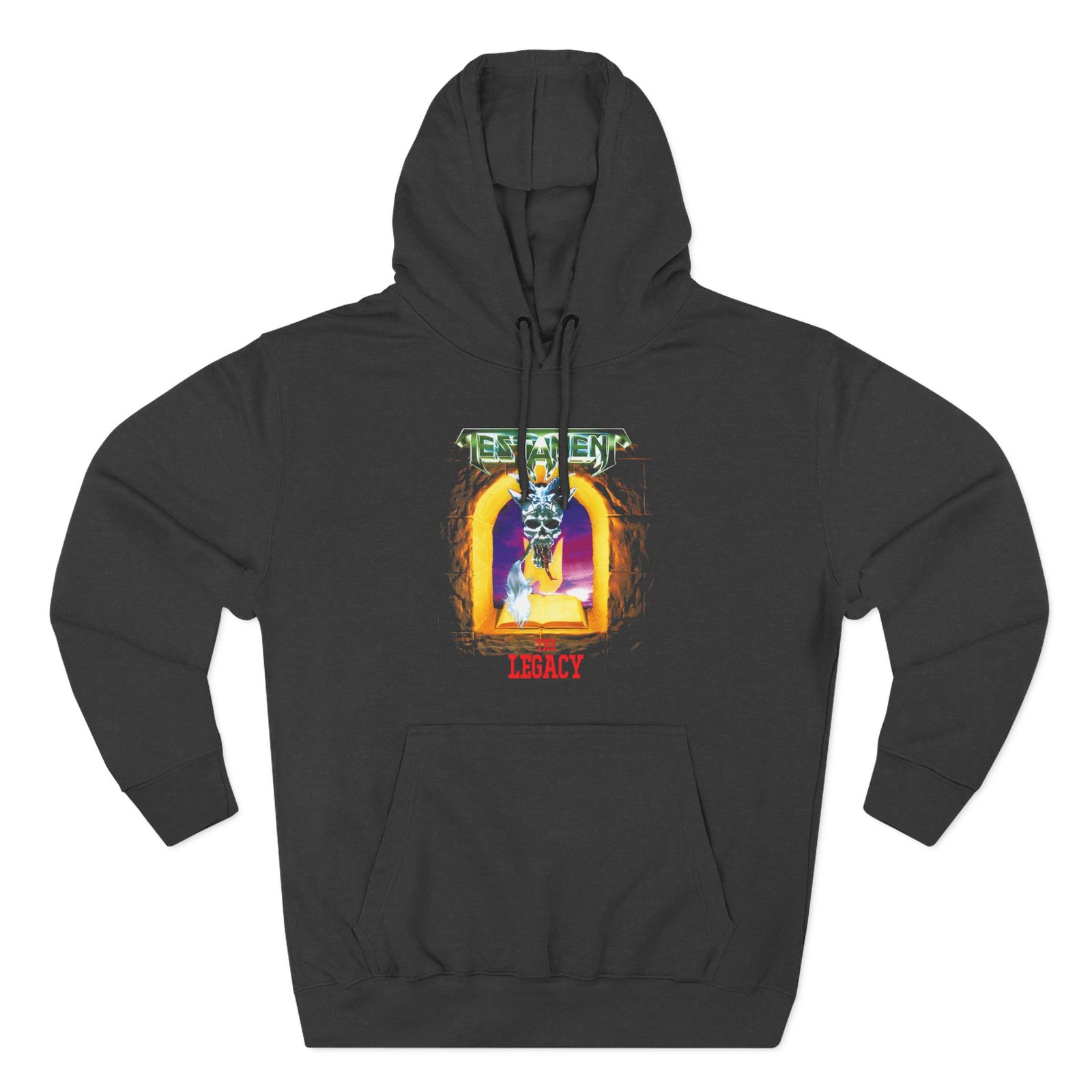 Testament the Legacy Album Three-Panel Fleece Hoodie