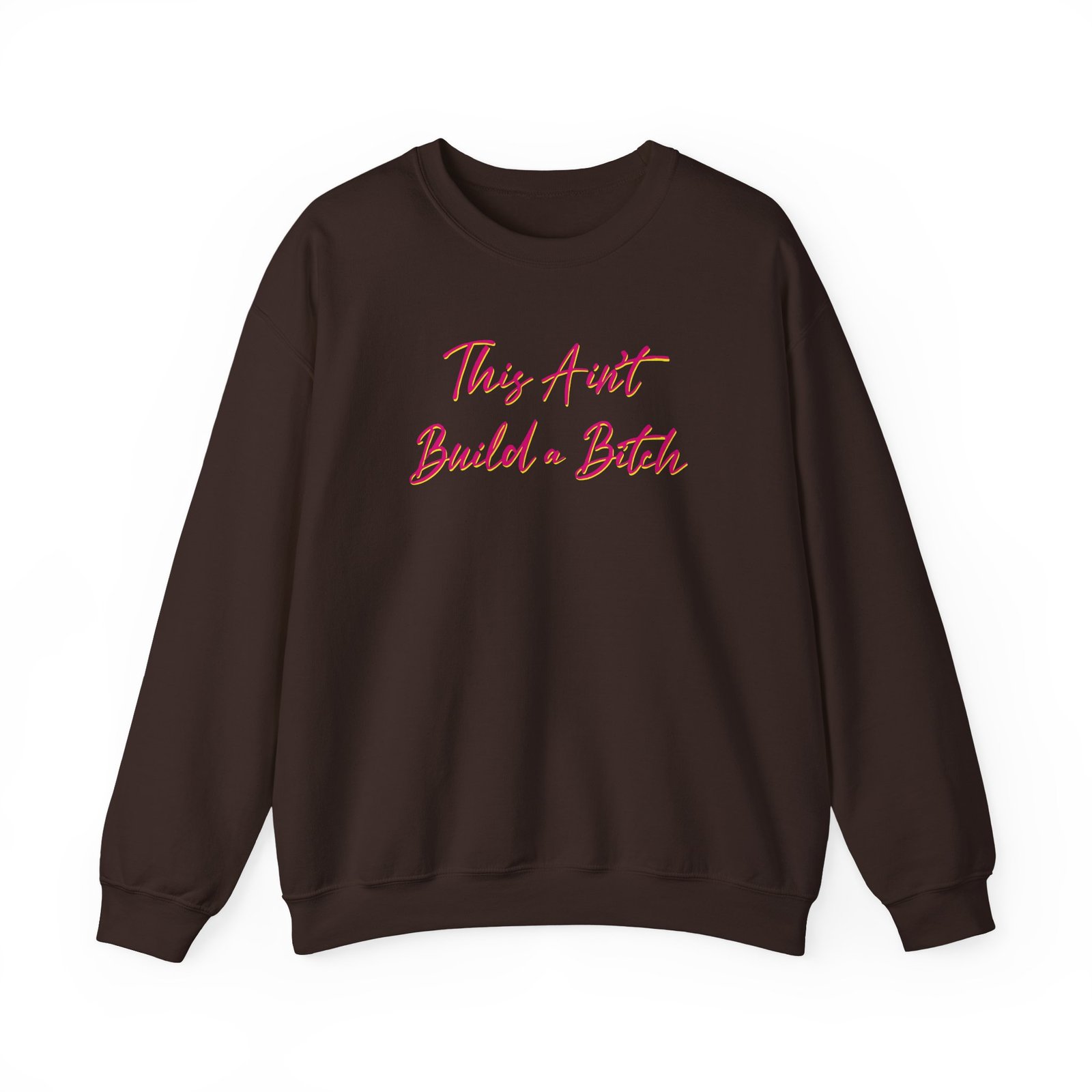 Bella Poarch This Ain't Build A Bitch Unisex Heavy Blend™ Crewneck Sweatshirt