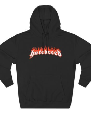 Hatebreed Satisfaction Three-Panel Fleece Hoodie