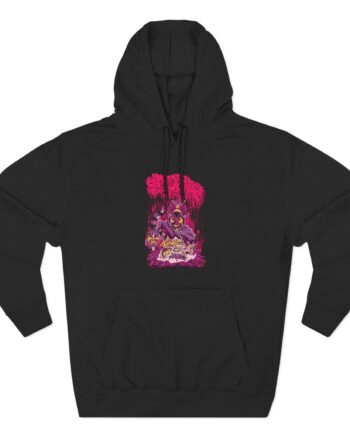Sanguisugabogg I Like to Move It Move It Three-Panel Fleece Hoodie